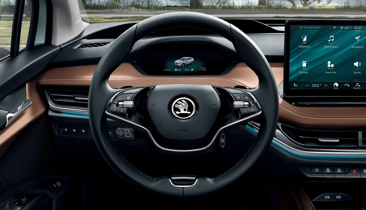 SKODA ENYAQ IV interior